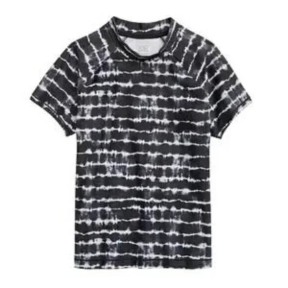 NWOT Athleta Girl Short Sleeve Rashguard Swimsuit Set XS / 6 - Picture 2 of 12